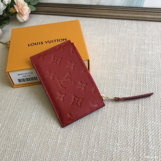 LOUIS CARD ZIPPED HOLDER VUITTON 0424